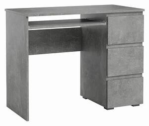 Nowoczesne biurko Luvio - beton