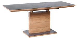 Stół rozkładany CONCORD 140(180)x80 dąb/szary
