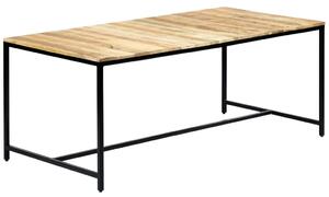 Stół industrialny z drewna mango Avis 3X – jasnobrązowy