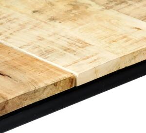 Stół industrialny z drewna mango Avis 2X – jasnobrązowy