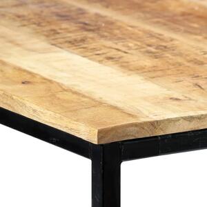 Stół industrialny z drewna mango Avis 2X – jasnobrązowy