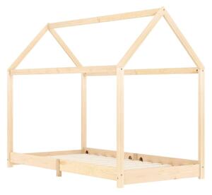 Drewniane łóżeczko dziecięce domek 80x160 cm