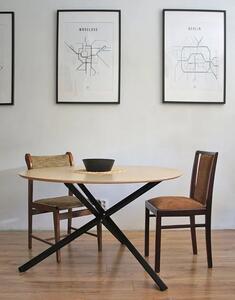 Okrągły stół drewniany do salonu Inelo R3