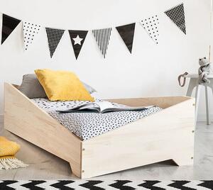 Drewniane łóżko dziecięce Lexin 8X - 21 rozmiarów
