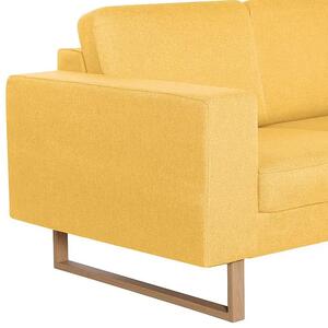 Elegancka trzyosobowa sofa Williams 3X - żółta