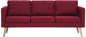 Komplet 2 sof wypoczynkowych Bailey - Czerwony