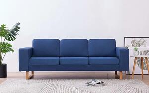Elegancka trzyosobowa sofa Williams 3X - niebieska