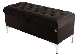Kufer Pikowany CHESTERFIELD Brąz / Model Q-1 Rozmiary od 50 cm do 200 cm