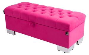 Kufer Pikowany CHESTERFIELD Różowy / Model Q-4 Rozmiary od 50 cm do 200 cm