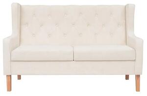 Dwuosobowa sofa Isobel 2C - kremowobiała