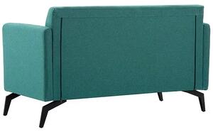 Stylowa 2-osobowa sofa Rivena 2X - zielona