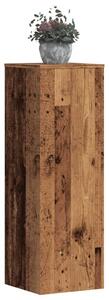 Stojaki na rośliny, 2 szt., stare drewno, 33x33x100 cm