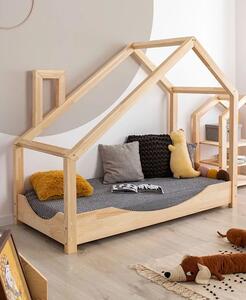 Drewniane łóżko dziecięce domek Lumo 6X - 23 rozmiary