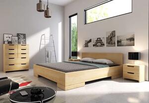 Drewniane łóżko z pojemnikiem Laurell 5S - 5 ROZMIARÓW