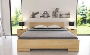 Drewniane łóżko skandynawskiedo sypialni Laurell 6S - 6 ROZMIARÓW
