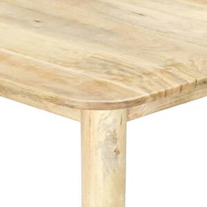 Stół bielony z drewna mango Kelis 2X – naturalny