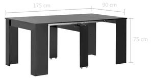 Stół rozkładany Bares – czarny