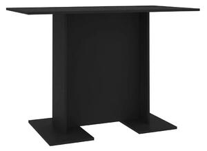 Czarny stół minimalistyczny - Rivers