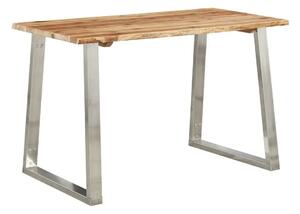 Stół industrialny jadalniany drewniany Eluwin 4X – brązowy