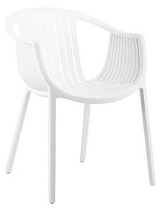 Krzesło ogrodowe Korente - białe