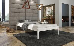 Jednoosobowe łóżko metalowe Margo 90x200 - 17 kolorów