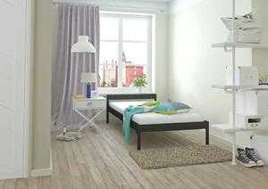 Łóżko pojedyncze metalowe do sypialni Dalis 120x200 - 17 kolorów