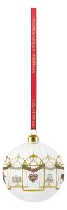 Szklana ręcznie dmuchana bombka ø 8 cm Annual Christmas Bauble – Holmegaard