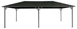 Altana ogrodowa Itaka 3x6 z moskitierą antracyt Garden Point