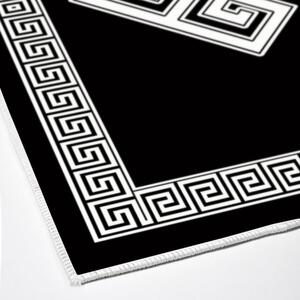 Czarno-białe dywaniki łazienkowe zestaw 2 szt. – Foutastic