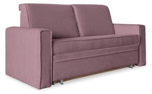 Różowa rozkładana sofa 168 cm Lucky Lucy – Miuform