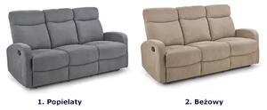 Beżowa trzyosobowa sofa rozkładana R1-Z03