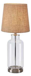 Lampa stołowa z kloszem z juty (wys. 60 cm) Costero – Markslöjd
