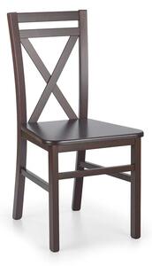 Krzesło skandynawskie Dario - Ciemny orzech