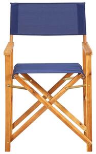 Komplet krzeseł reżysera Martin - niebieskie