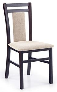Drewniane krzesło tapicerowane Thomas - Wenge