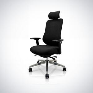 Ergonomiczny fotel biurowy czarny AXIS