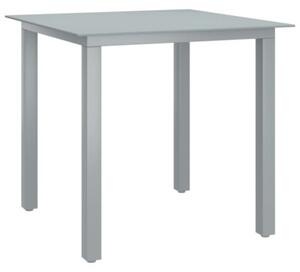 Zestaw Mebli Ogrodowych Komplet Jadalniany 5-Częściowy Aluminium Na Taras Balkon Ogród