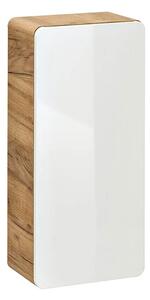 Zestaw podwieszanych mebli łazienkowych Borneo 3Q 60 cm - Biały połysk