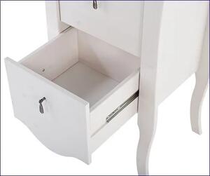 Biała szafka łazienkowa Kimberley 3X