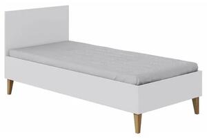 Skandynawskie łóżko dziecięce Maurycy 4X 80x180 - białe