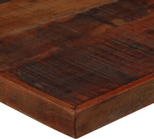 Stół barowy drewniany Ruth 2X – ciemnobrązowy
