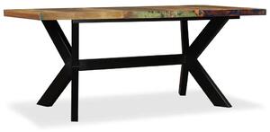 Industrialny stół z drewna mango – Kalis 5X