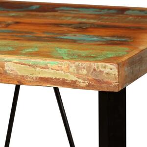 Wielokolorowy stolik z odzyskanego drewna – Chris 2X