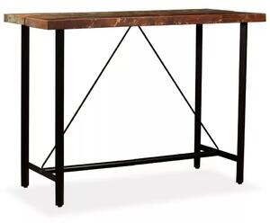 Wielokolorowy stolik z odzyskanego drewna – Chris 4X