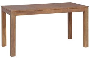 Stół z drewna tekowego Margos 3X – brązowy
