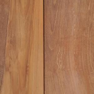 Stół z drewna tekowego Margos 3X – brązowy