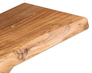 Zestaw drewnianych półek ściennych - Clive 2X