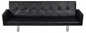 Rozkładana sofa Nesma - czarna