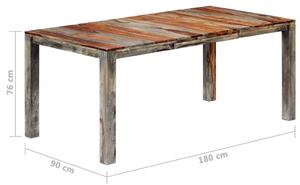 Stół z drewna sheesham Vidal 3X – szary