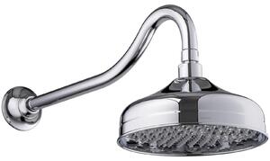 PaulGurkes Gowica prysznicowa Deszczownica Nostalgia Retro Chrom 20 cm Gowica prysznicowa Rainshower